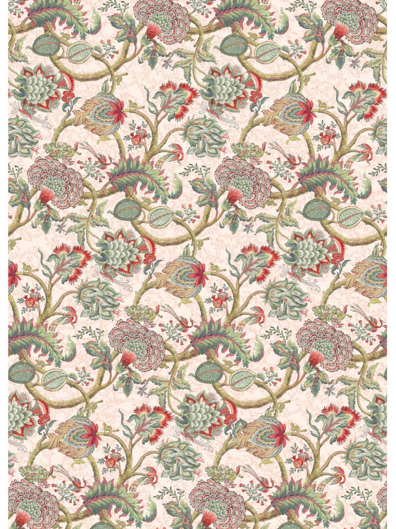 Papier peint panoramique - fleurs - taille: 200 x 280 cm Multicolore - Kiabi