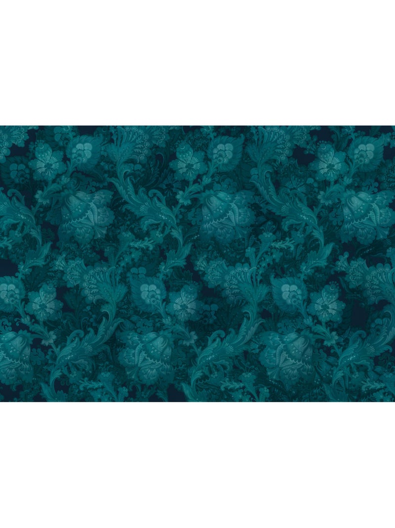 Papier peint panoramique - fleurs de nuit - taille: 400 x 280 cm Multicolore - Kiabi