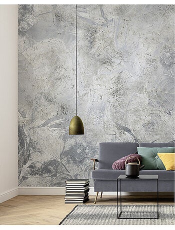 Papier peint panoramique - flower fossil - taille: 200 x 280 cm
