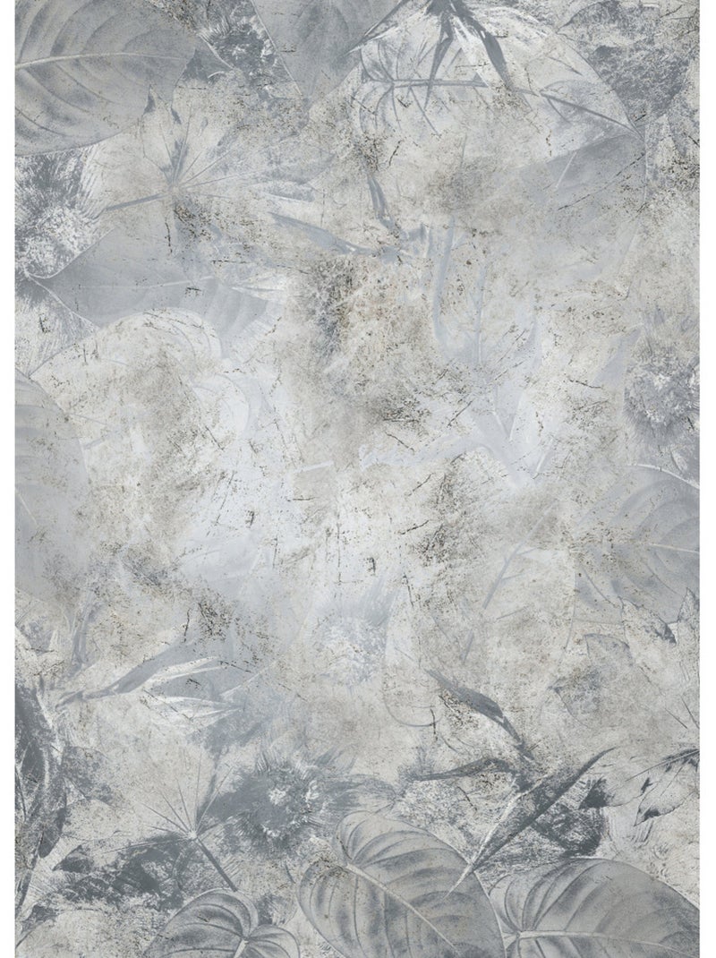 Papier peint panoramique - flower fossil - taille: 200 x 280 cm Multicolore - Kiabi