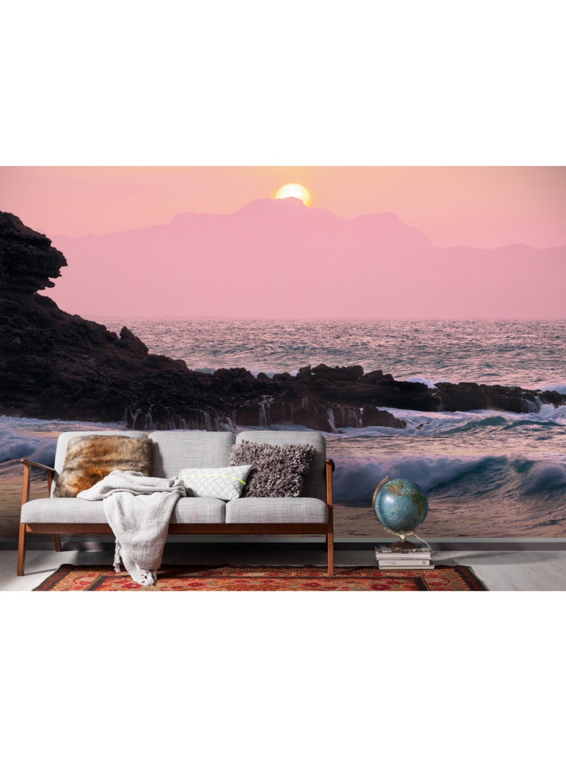 Papier peint panoramique - forbidden love - taille: 400 x 250 cm Multicolore - Kiabi