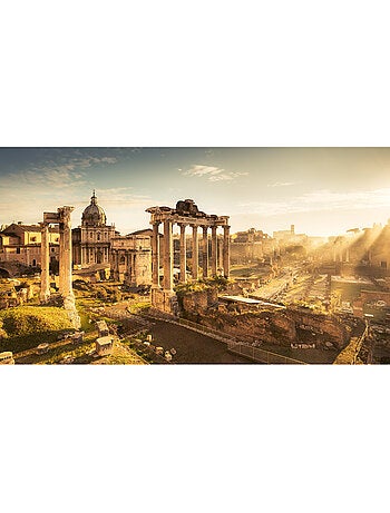 Papier peint panoramique - forum romanum - taille: 500 x 280 cm
