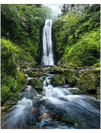 Papier peint panoramique - glenevin falls - taille: 200 x 250 cm
