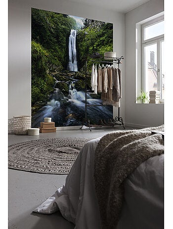 Papier peint panoramique - glenevin falls - taille: 200 x 250 cm