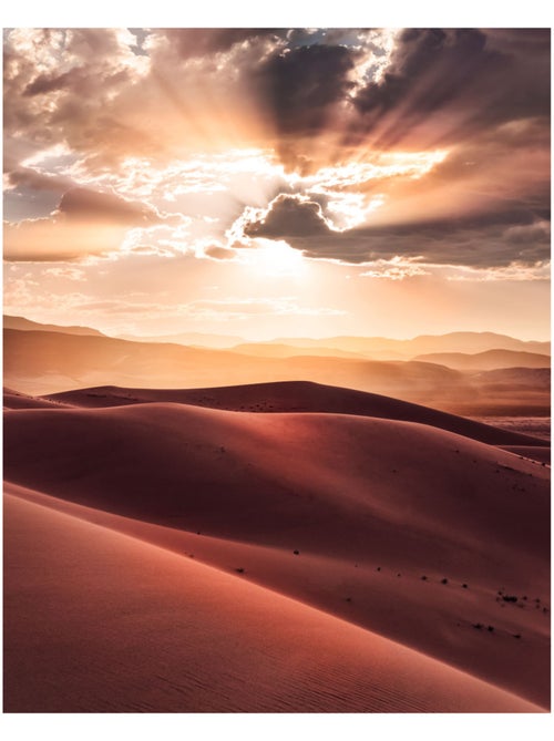 Papier peint panoramique - god rays - taille: 200 x 250 cm - Kiabi