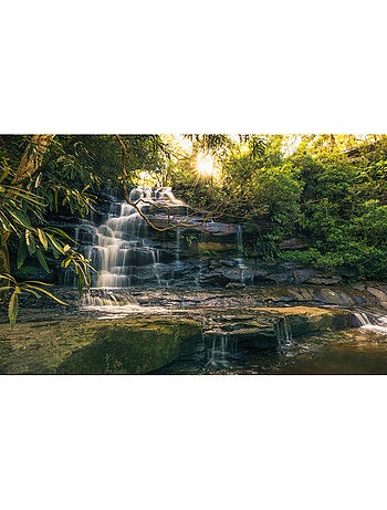 Papier peint panoramique - golden falls - taille: 450 x 280 cm