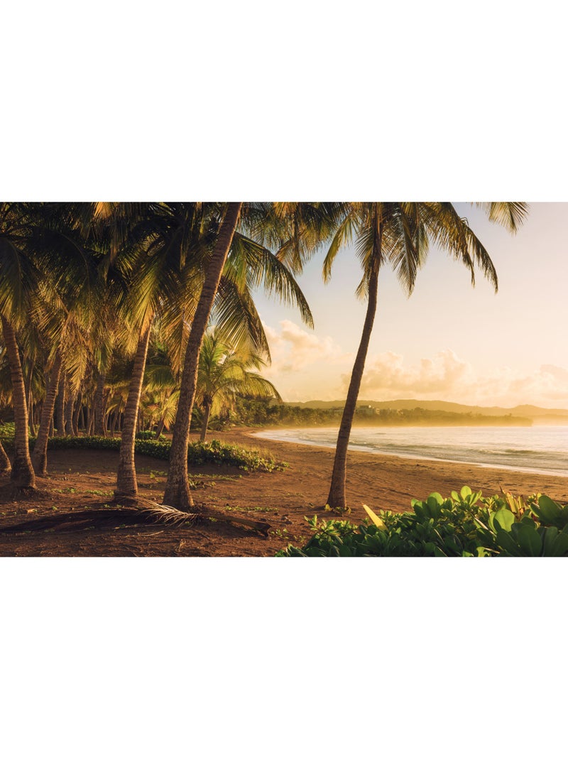 Papier peint panoramique - golden lands - taille: 400 x 250 cm Multicolore - Kiabi
