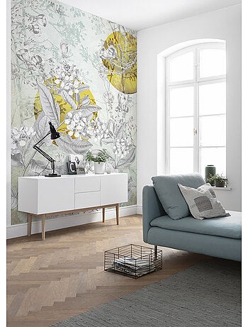 Papier peint panoramique - golden sun - taille: 200 x 280 cm