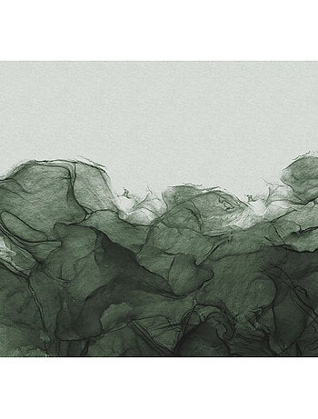 Papier peint panoramique - green dust - taille: 300 x 280 cm