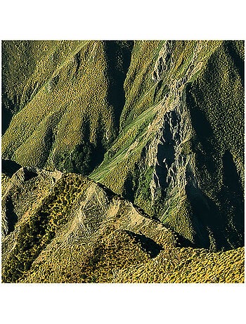 Papier peint panoramique - green ridges - taille: 450 x 280 cm