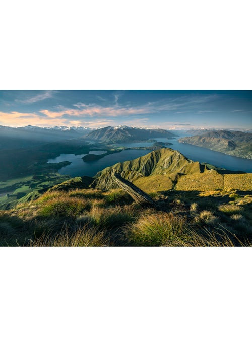 Papier peint panoramique - green ridges - taille: 450 x 280 cm - Kiabi