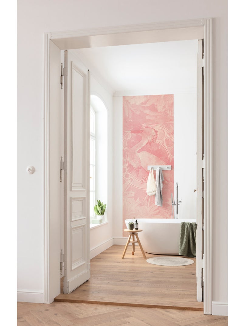Papier peint panoramique - grue - taille: 100 x 280 cm Multicolore - Kiabi