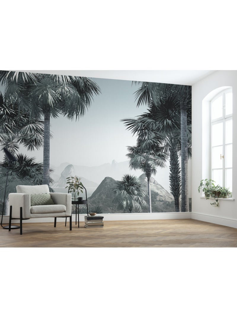 Papier peint panoramique - guanabara - taille: 400 x 280 cm Multicolore - Kiabi
