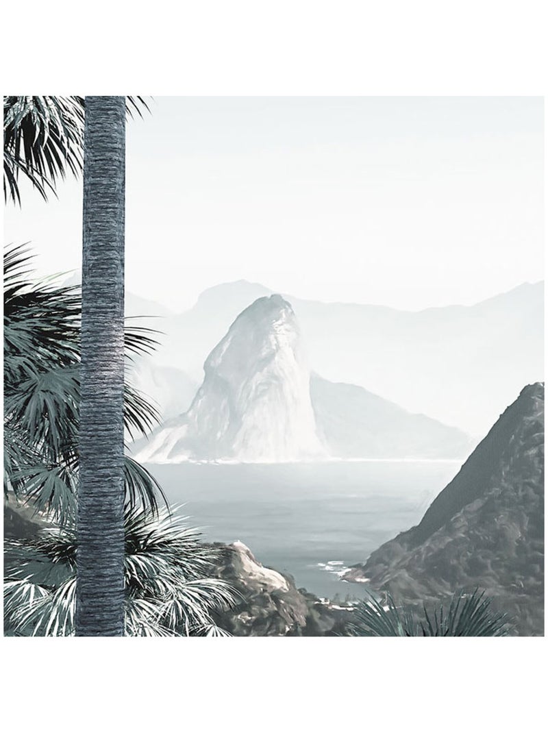 Papier peint panoramique - guanabara - taille: 400 x 280 cm Multicolore - Kiabi