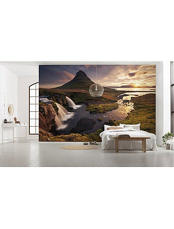 Papier peint panoramique - guten morgen auf isländisch - taille: 400 x 250 cm