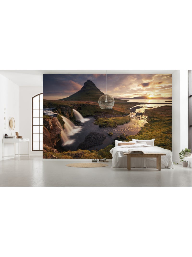 Papier peint panoramique - guten morgen auf isländisch - taille: 400 x ...