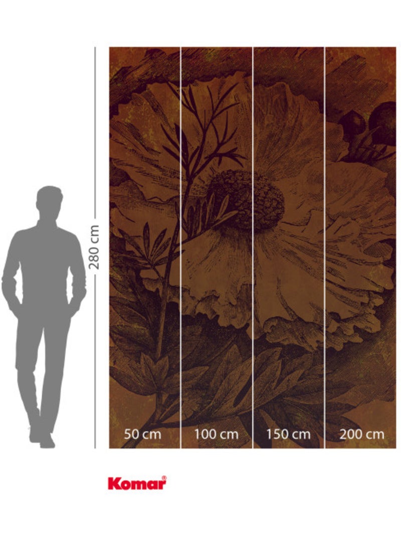 Papier peint panoramique - harvest - taille: 200 x 280 cm Multicolore - Kiabi