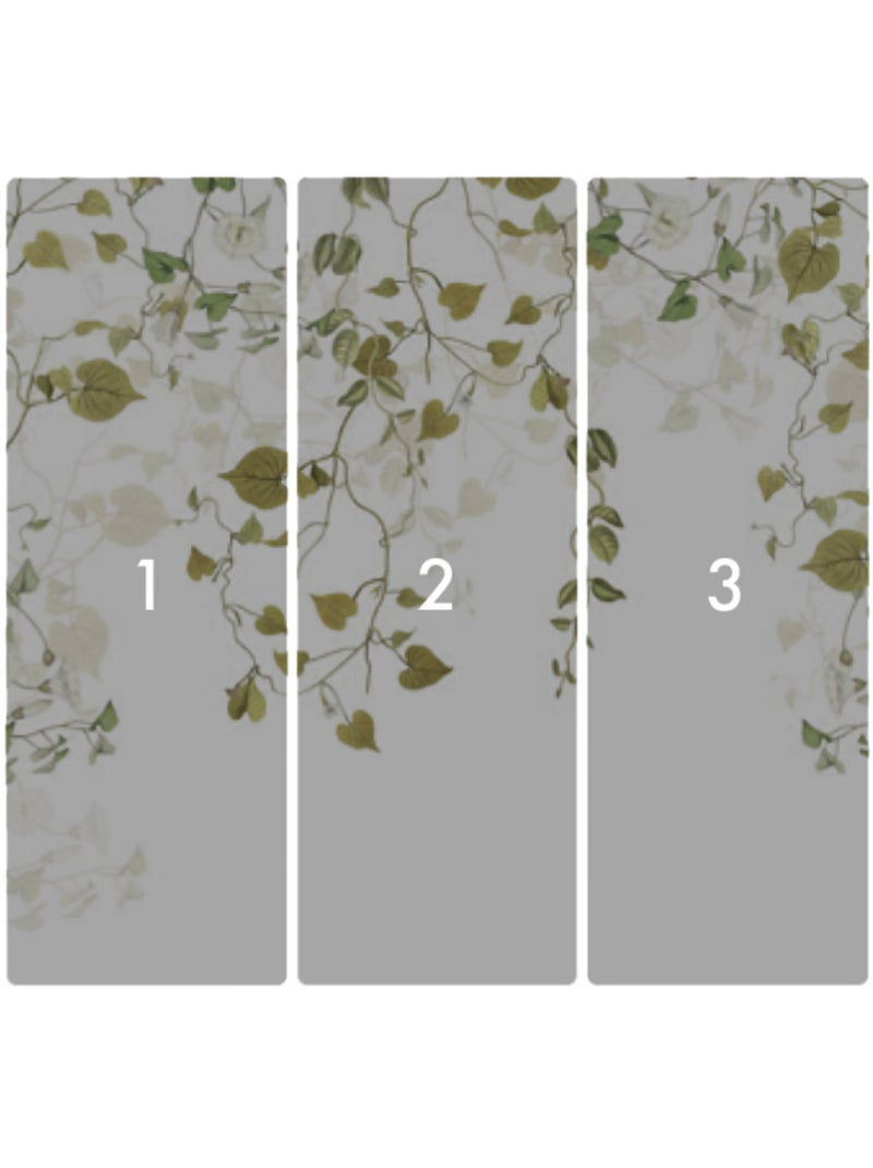 Papier peint panoramique - hedera - taille: 300 x 280 cm Multicolore - Kiabi