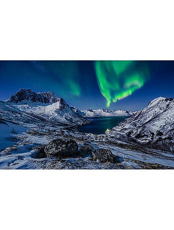 Papier peint panoramique - i love norway - taille: 400 x 250 cm