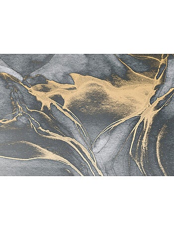 Papier peint panoramique - ink gold fluid - taille: 300 x 280 cm