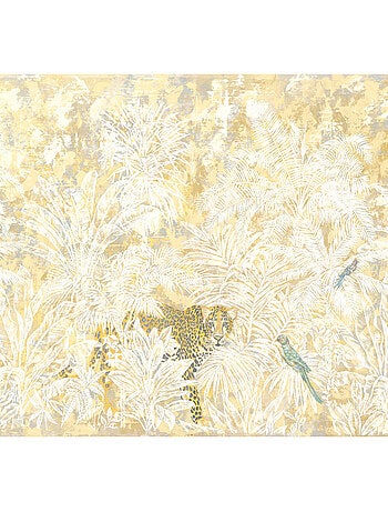 Papier peint panoramique - jungle maze - taille: 300 x 280 cm