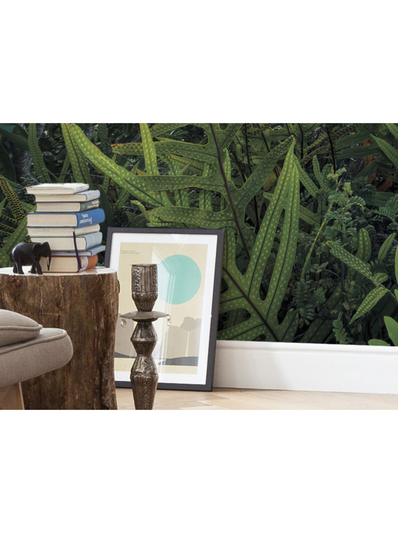 Papier peint panoramique - jurassic island - taille: 450 x 280 cm Multicolore - Kiabi