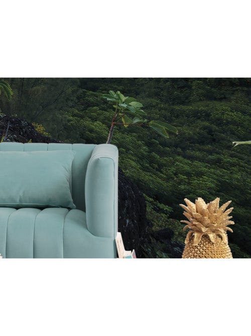 Papier peint panoramique - jurassic island - taille: 450 x 280 cm - Kiabi