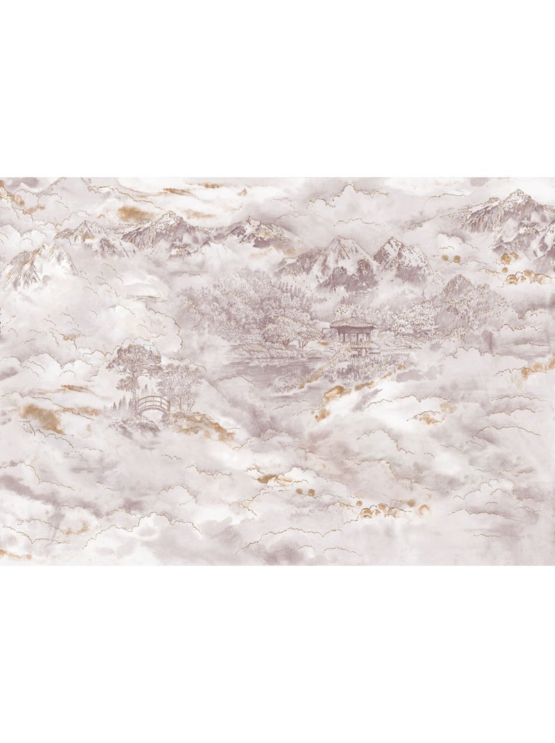 Papier peint panoramique - kingdom - taille: 400 x 280 cm Multicolore - Kiabi