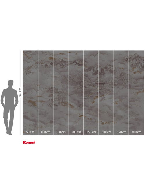 Papier peint panoramique - kingdom - taille: 400 x 280 cm - Kiabi