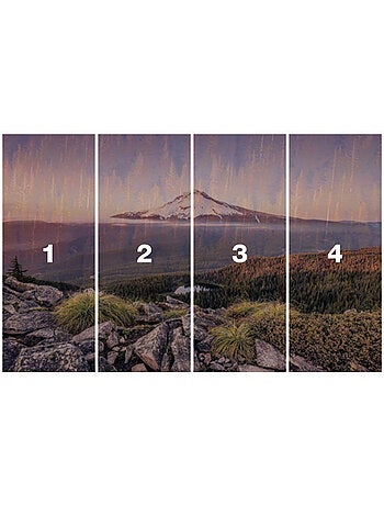 Papier peint panoramique - kingdom of a mountain - taille: 400 x 250 cm