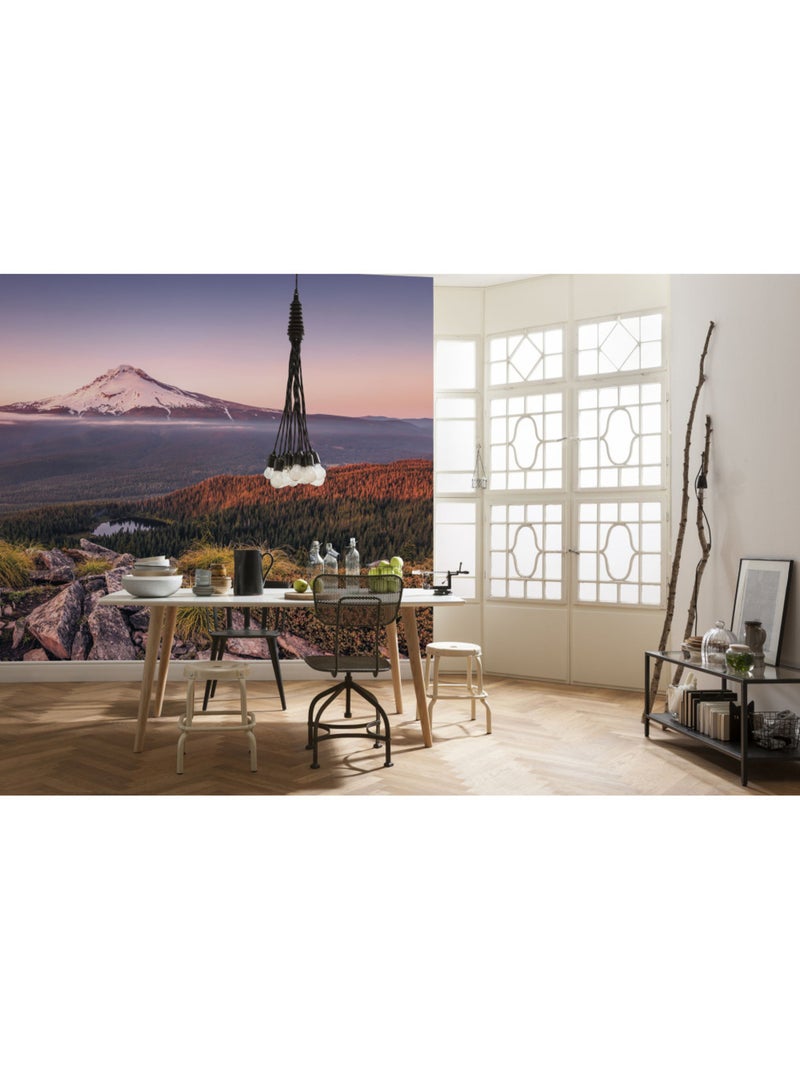 Papier peint panoramique - kingdom of a mountain - taille: 400 x 250 cm Multicolore - Kiabi