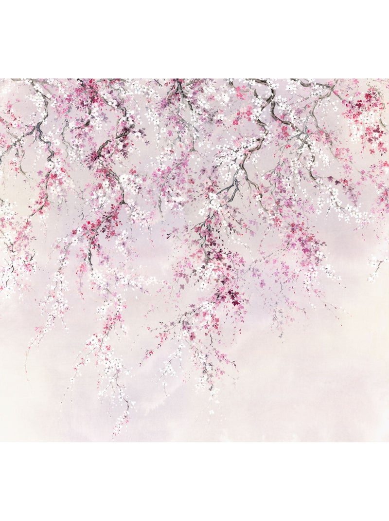 Papier peint panoramique - kirschblüten - taille: 300 x 280 cm Multicolore - Kiabi