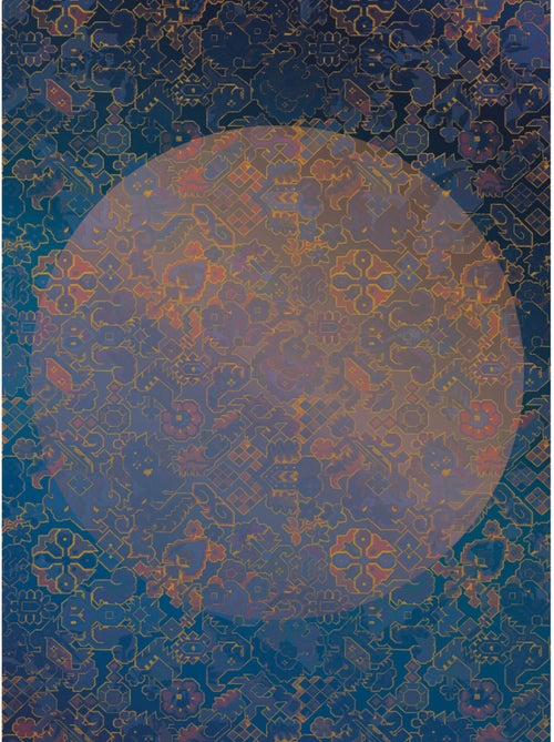 Papier peint panoramique - la lune - taille: 200 x 270 cm - Kiabi