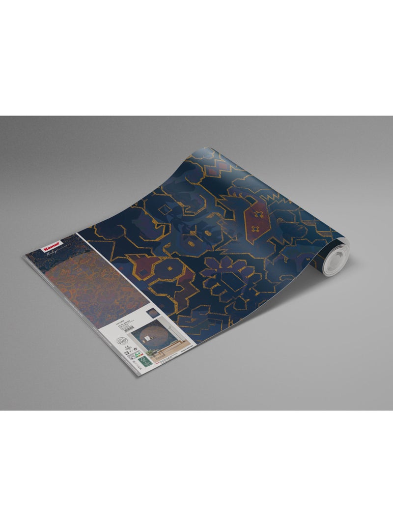 Papier peint panoramique - la lune - taille: 200 x 270 cm Multicolore - Kiabi