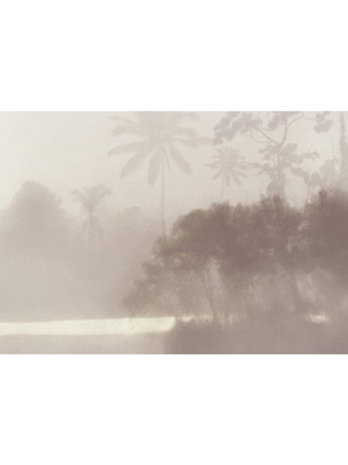 Papier peint panoramique - lac tropical pure - taille: 200 x 280 cm - Kiabi