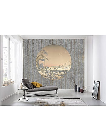 Papier peint panoramique - land of gold - taille: 300 x 280 cm