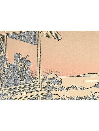 Papier peint panoramique - land of gold - taille: 300 x 280 cm