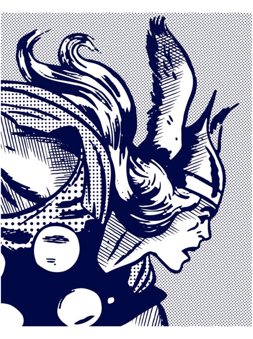Papier peint panoramique - legend of thor - taille: 200 x 250 cm - Kiabi Papier peint panoramique - legend of thor - taille: 200 x 250 cm - Kiabi