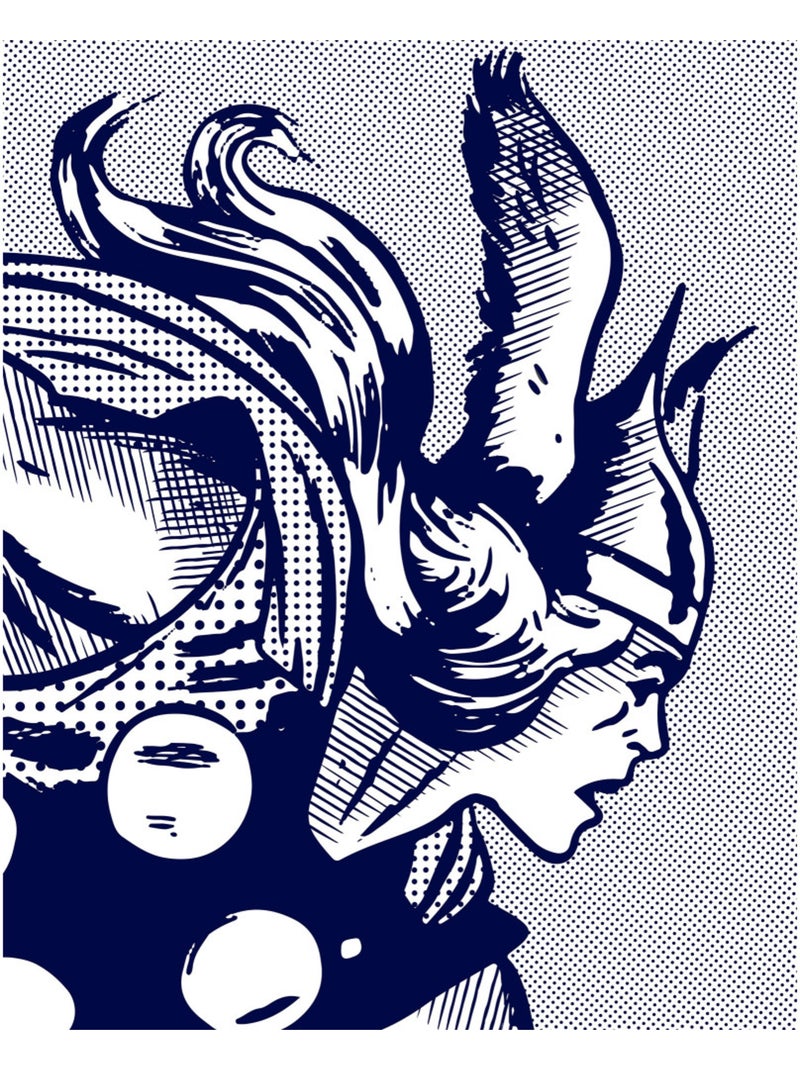 Papier peint panoramique - legend of thor - taille: 200 x 250 cm Multicolore - Kiabi