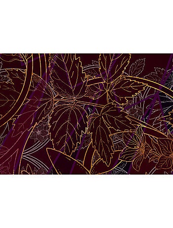 Papier peint panoramique - lotus - taille: 200 x 280 cm