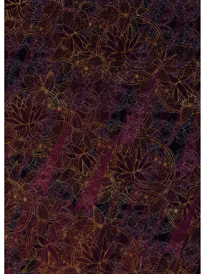 Papier peint panoramique - lotus - taille: 200 x 280 cm Multicolore - Kiabi