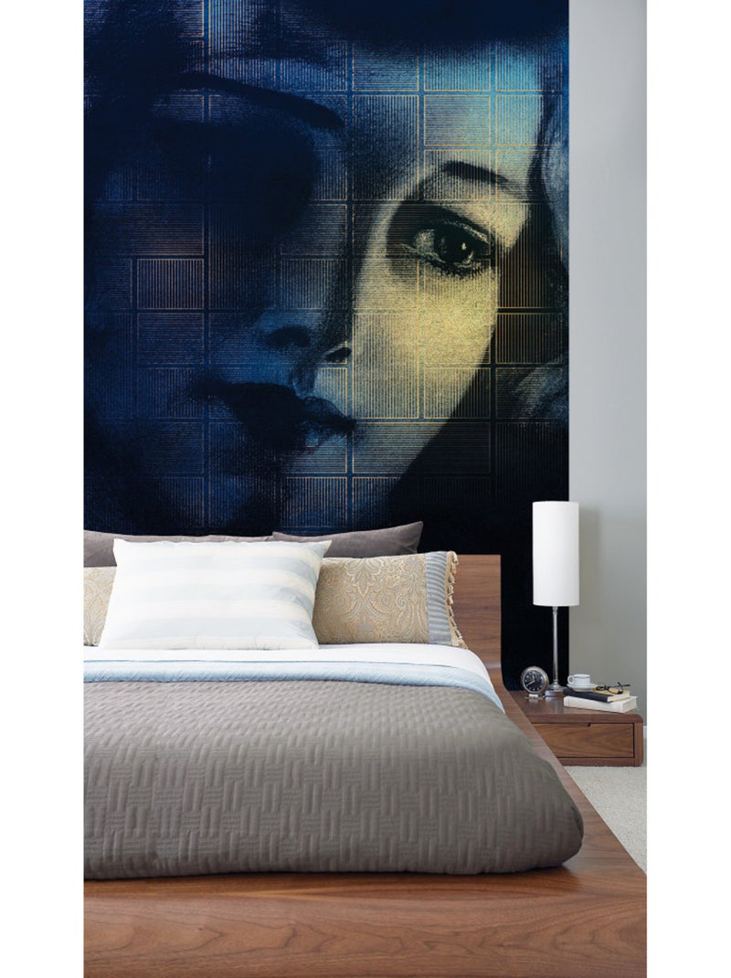 Papier peint panoramique - lumière - taille: 200 x 280 cm Multicolore - Kiabi