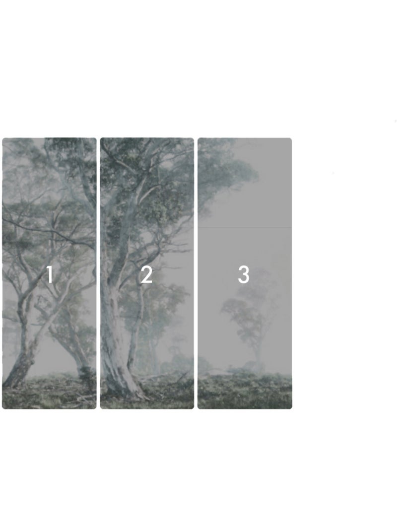 Papier peint panoramique - magic trees - taille: 300 x 280 cm Multicolore - Kiabi