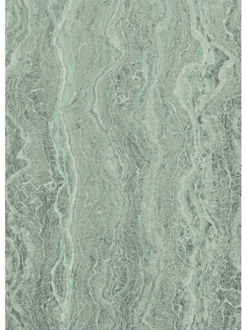 Papier peint panoramique - marble mint - taille: 200 x 280 cm Multicolore - Kiabi