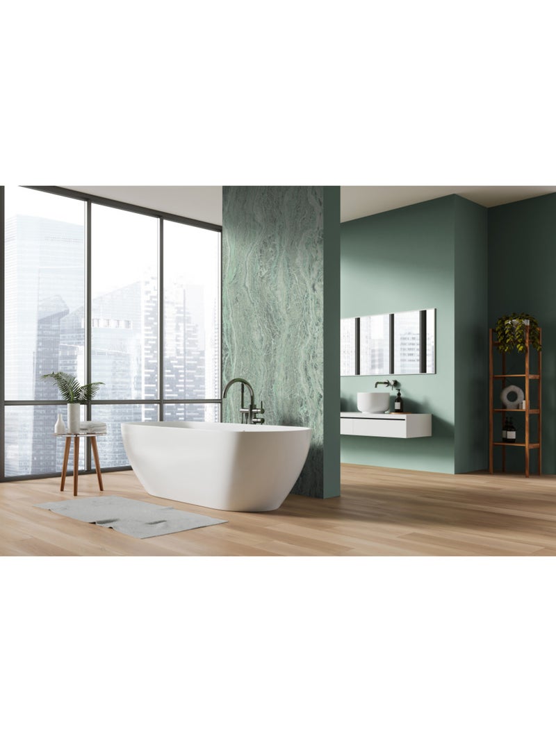 Papier peint panoramique - marble mint - taille: 200 x 280 cm Multicolore - Kiabi