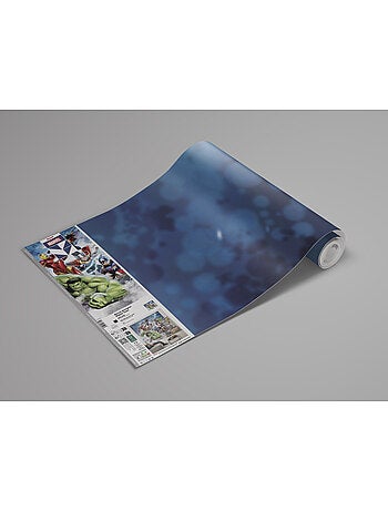 Papier peint panoramique - marvel avengers mighty team - taille: 250 x 250 cm