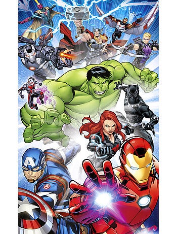 Papier peint panoramique - marvel avengers protect - taille: 150 x 250 cm
