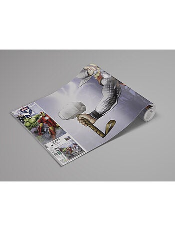 Papier peint panoramique - marvel avengers ultimate warriors - taille: 300 x 250 cm