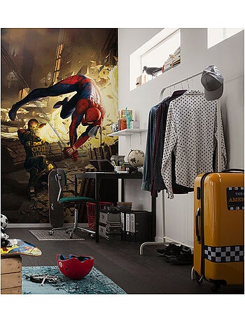 Papier peint panoramique - marvel spider-man dodge - taille: 150 x 250 cm