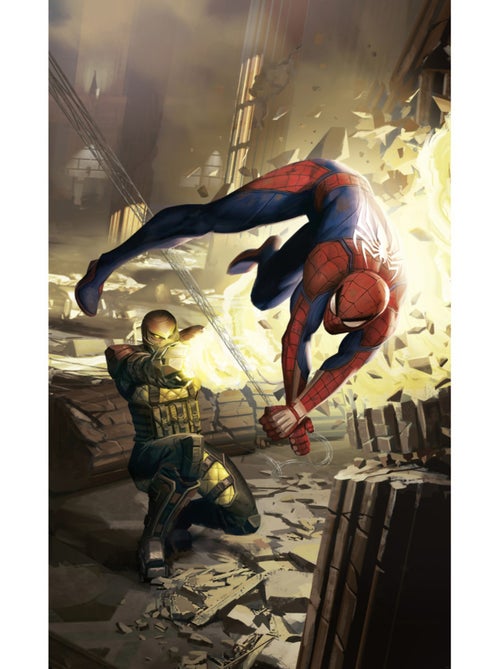 Papier peint panoramique - marvel spider-man dodge - taille: 150 x 250 cm - Kiabi Papier peint panoramique - marvel spider-man dodge - taille: 150 x 250 cm - Kiabi